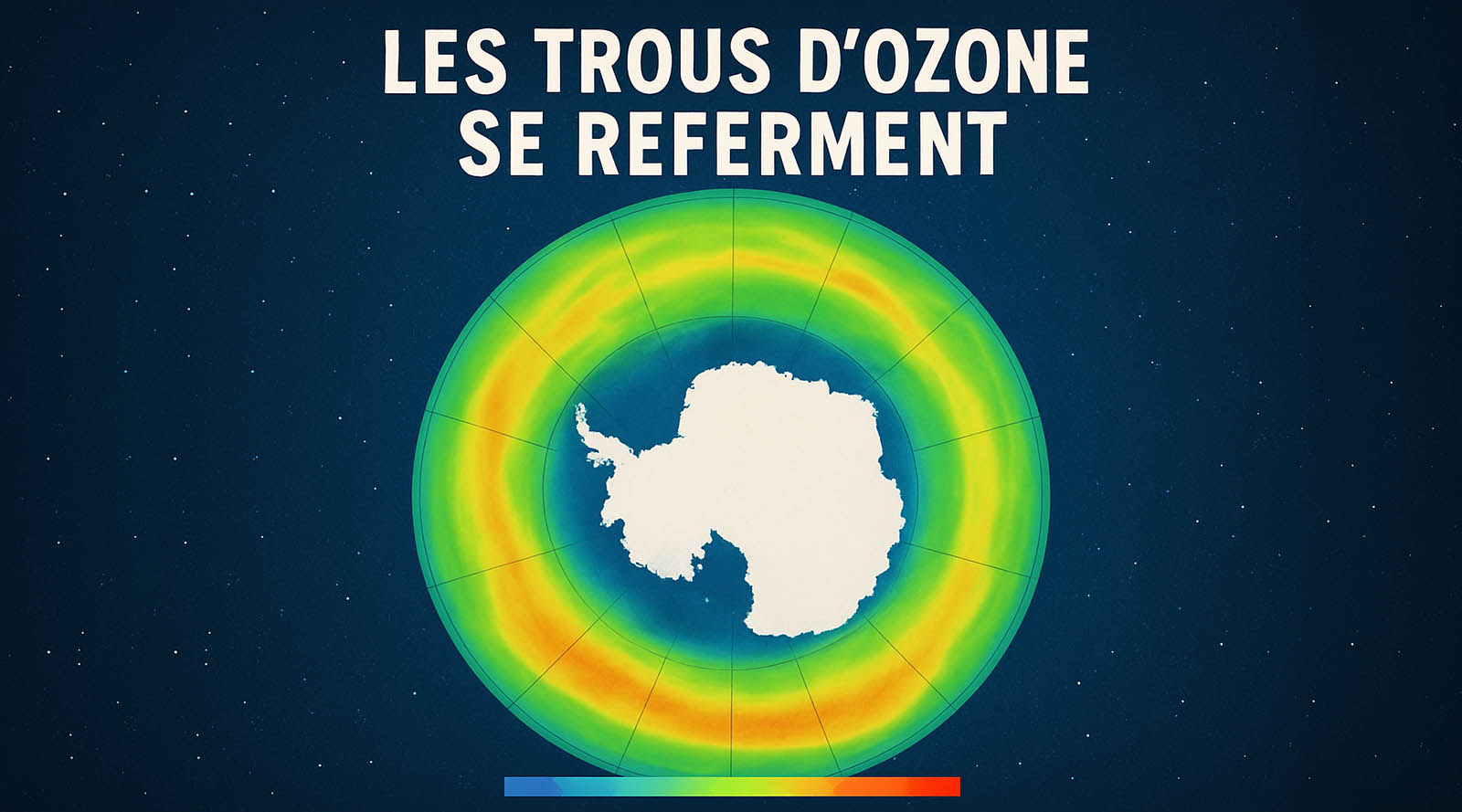 Les trous d'ozone se referment